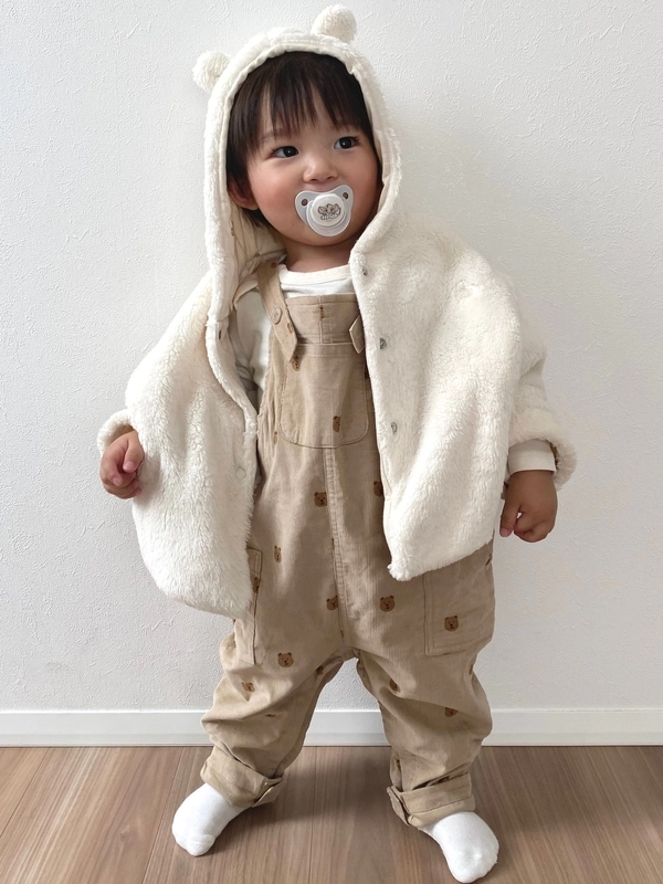大活躍間違いなし！くまさんポンチョ