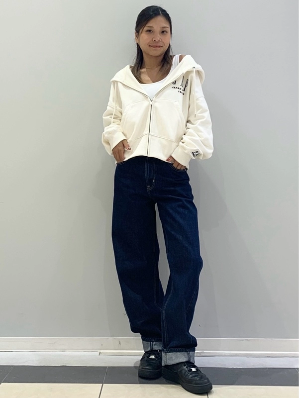 30周年スウェット×バレルデニム
