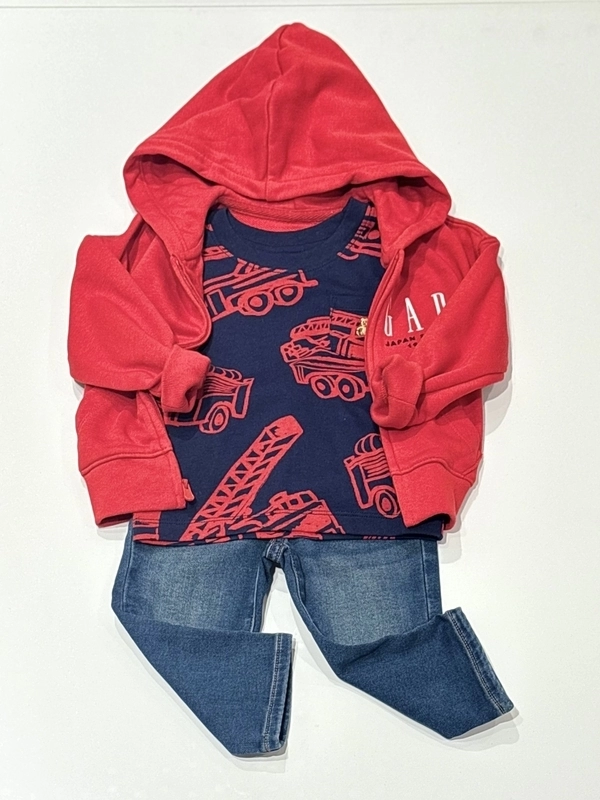 （66）GAP 子供服　夏服　18〜24 months 90cm 新品未開封 GAP - 海外子ども服Gap オーガニックコットンTシャツ80-90サイズ