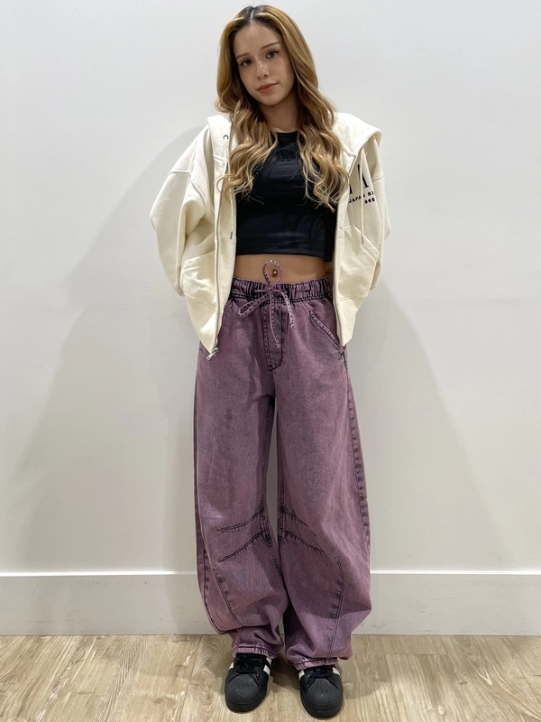 シルエット可愛い！ホースシューデニム