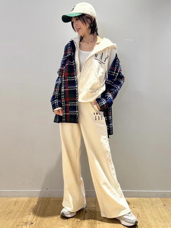 【セットアップにチェックでひとクセプラス。】
