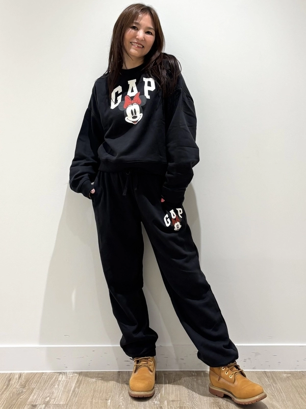 【GAP✖️ミニー♡】⭐︎ロゴセットアップ⭐︎