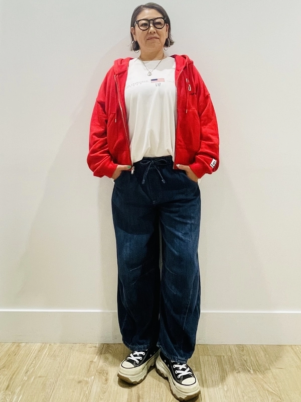 ⭐︎30周年記念スウェット×デニムコーデ⭐︎