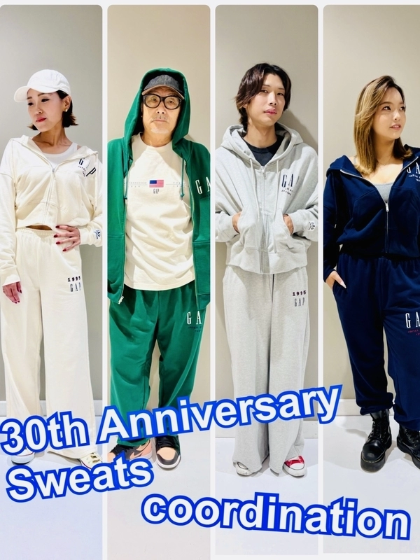 日本上陸30周年記念スウェット♪