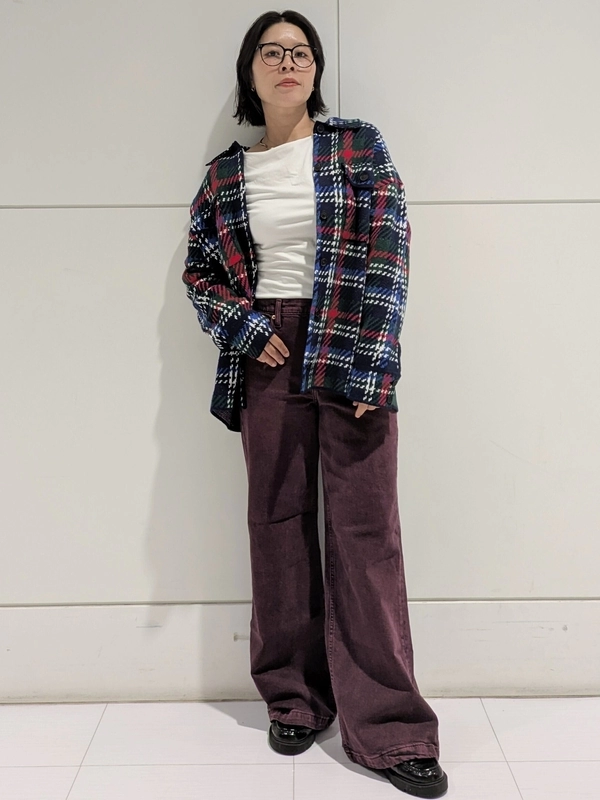 【新作】ストライドデニム×カシミヤタッチジャケット