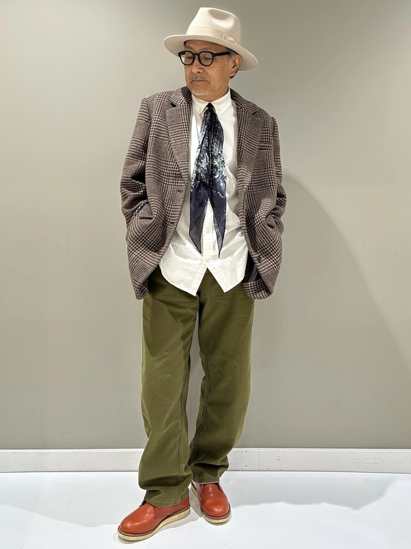 ビンテージ風コーデ