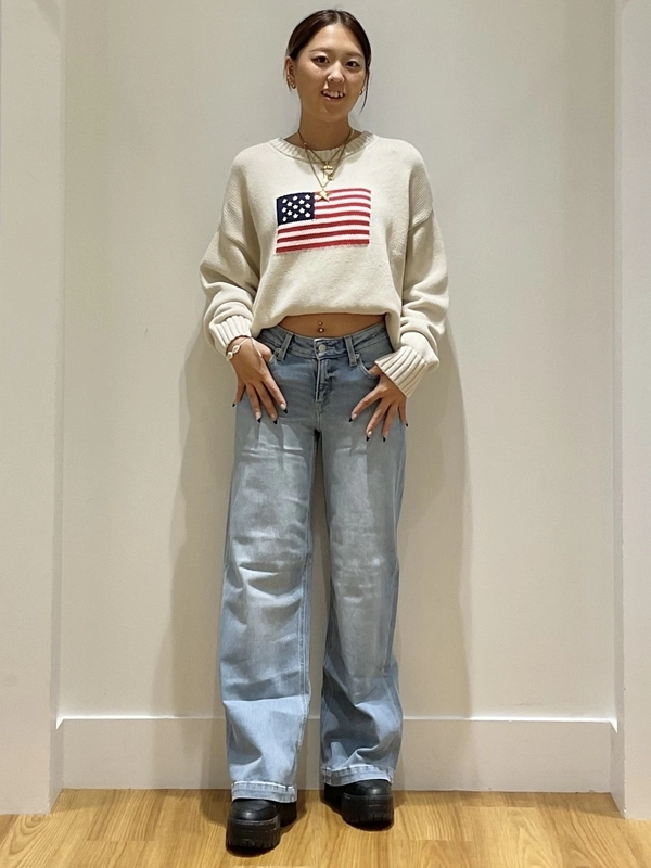 コットン100%が嬉しい◎アメリカーナセーター