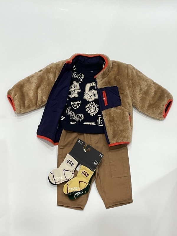 STELLA McCARTNEY　裏ボア　リバーシブル　ジャケット　110cm ガールズ コート ジャケット | パーカ ケープ | ステラ