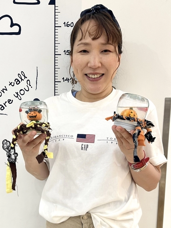【ハロウィン　スノードームを作ろう】