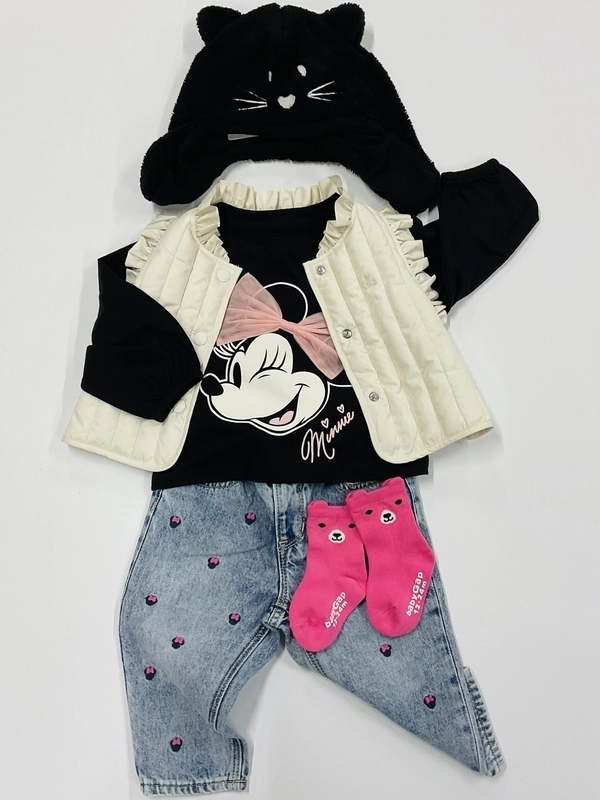 白黒ミニー♡