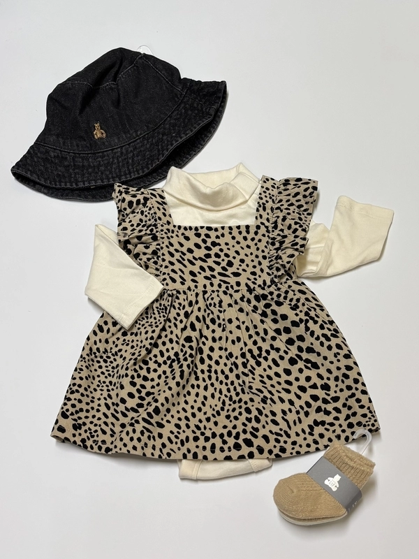 ベビーワンピースコーデ！