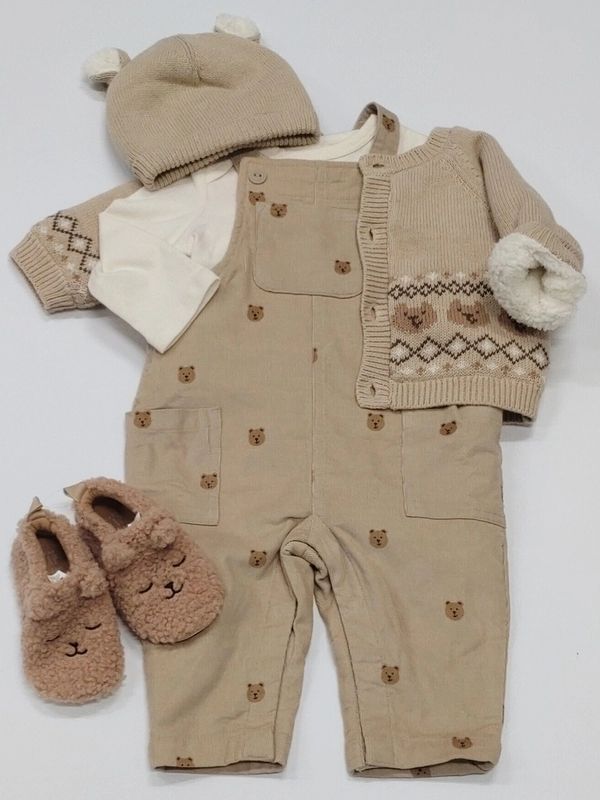 【秋のくまちゃんコーデ】