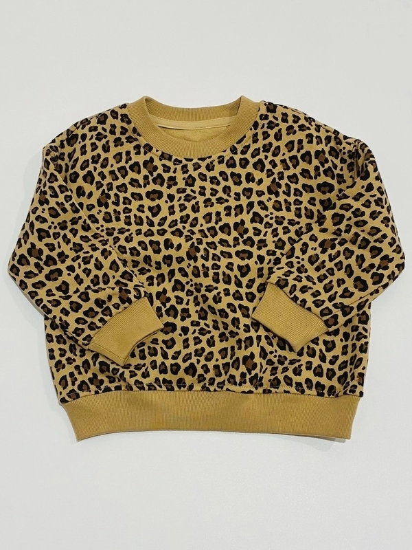 ベビー【丸ごとヒョウ柄】スゥェットセットアップのスタイリング | Gap