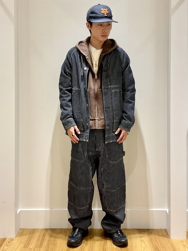 Gap公式オンラインストア | デニム ストライプ チョアジャケット