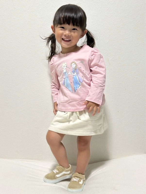 【アナとエルサ】パフスリーブTシャツ◎アナと雪の女王