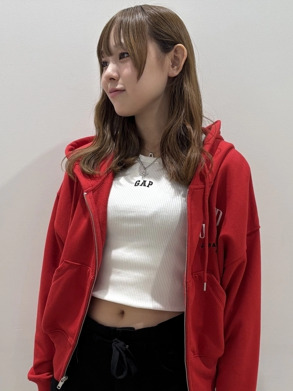 GAP 30周年記念 フード付きパーカー レッド 赤 GAP パーカー 30th アニバーサリー ヴィンテージソフト GAPロゴ