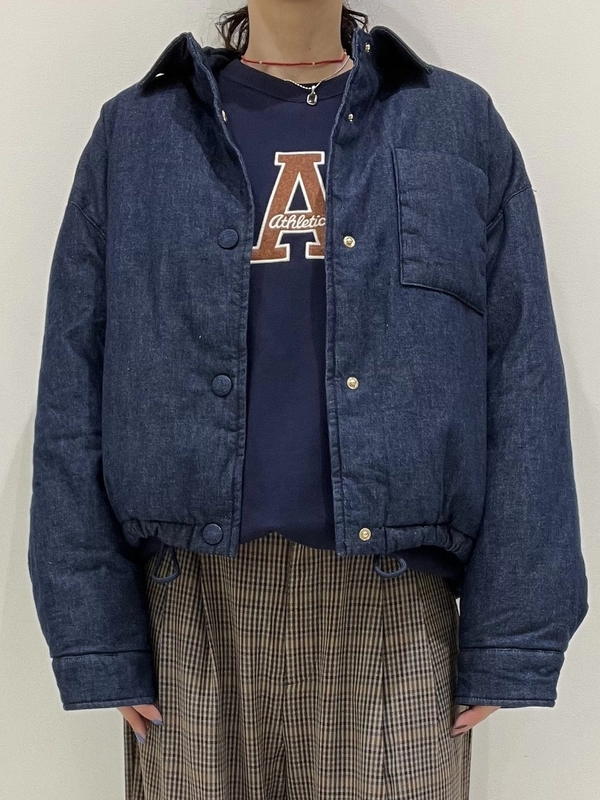 新作デニムパファージャケットのスタイリング | Gap公式オンラインストア