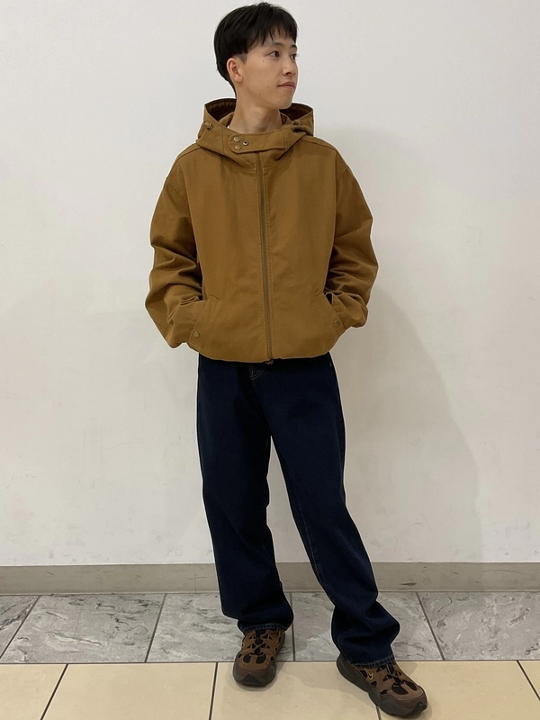 アメカジワーク系コーデ