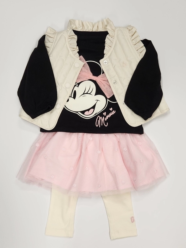 チュールが可愛いミニーちゃんコーデ!!