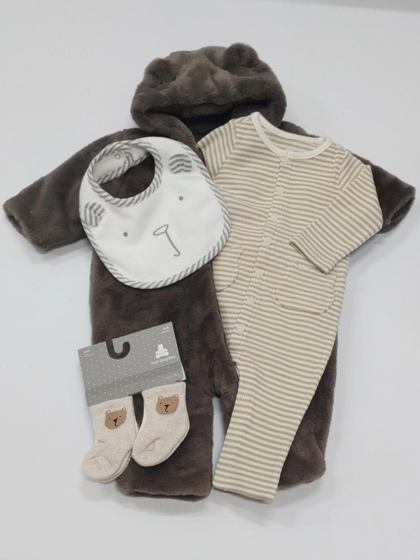 【もこもこ☆アウターコーデ】ブラウン