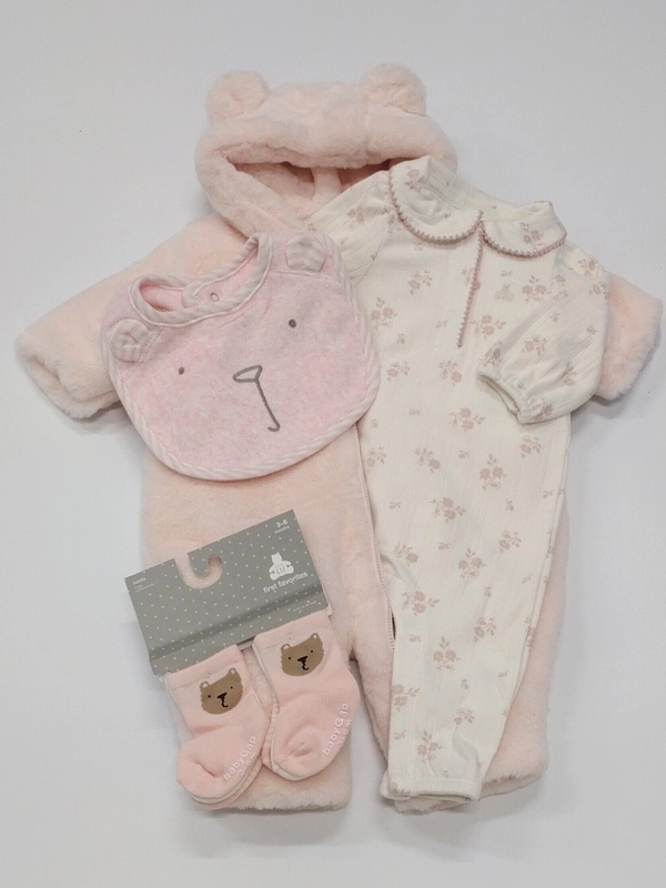 【もこもこ☆アウターコーデ】ピンク