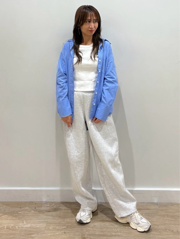 美シルエット！バレルスウェットパンツ