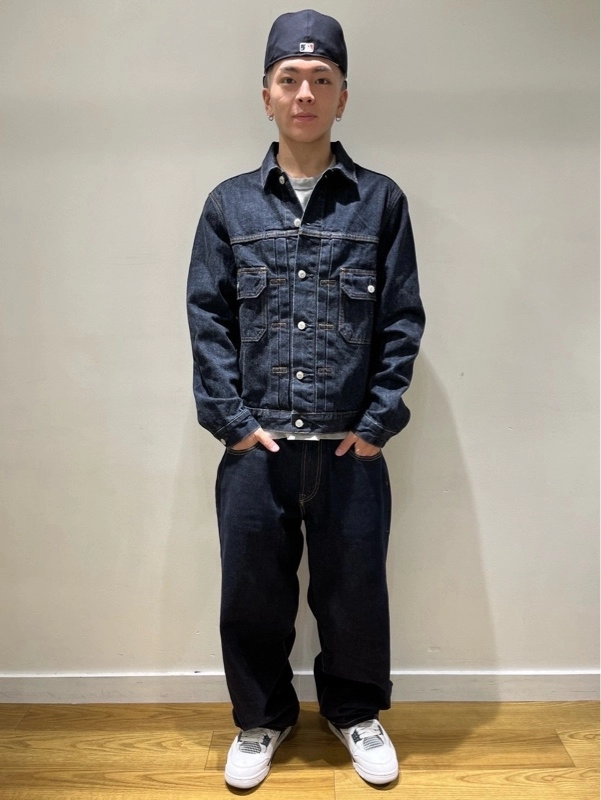 【秋にピッタリ】デニムのセットアップ