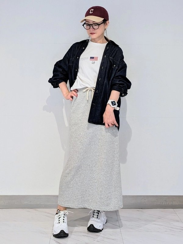 さり気なくGAPロゴ♬秋のアクティブコーデ