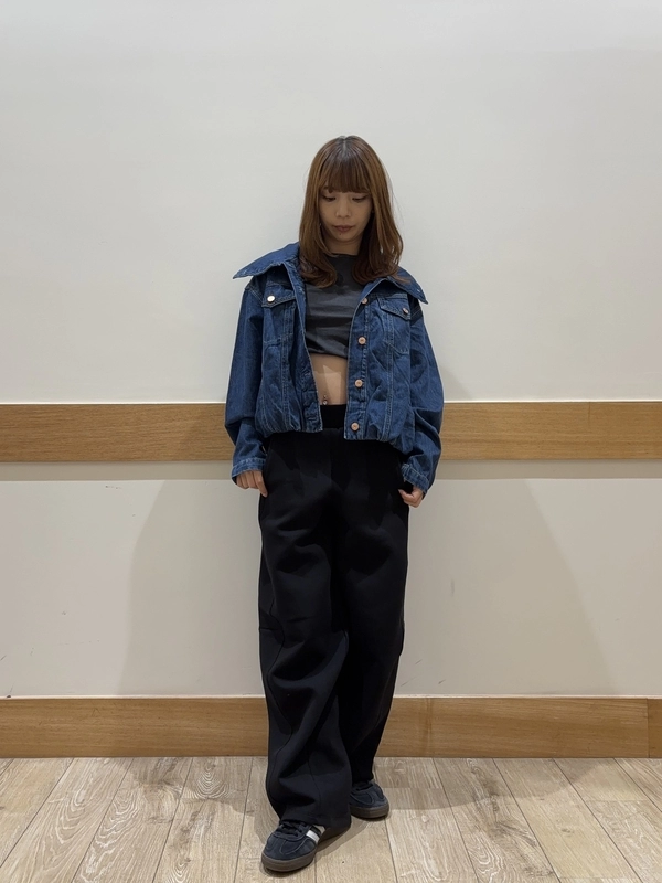 美品　ギャップ　中綿入フード付ハーフモッズコート　Ｌ　GAP GAP ギャップ (105) 刺繍 ジップ フード付きパーカー グレー