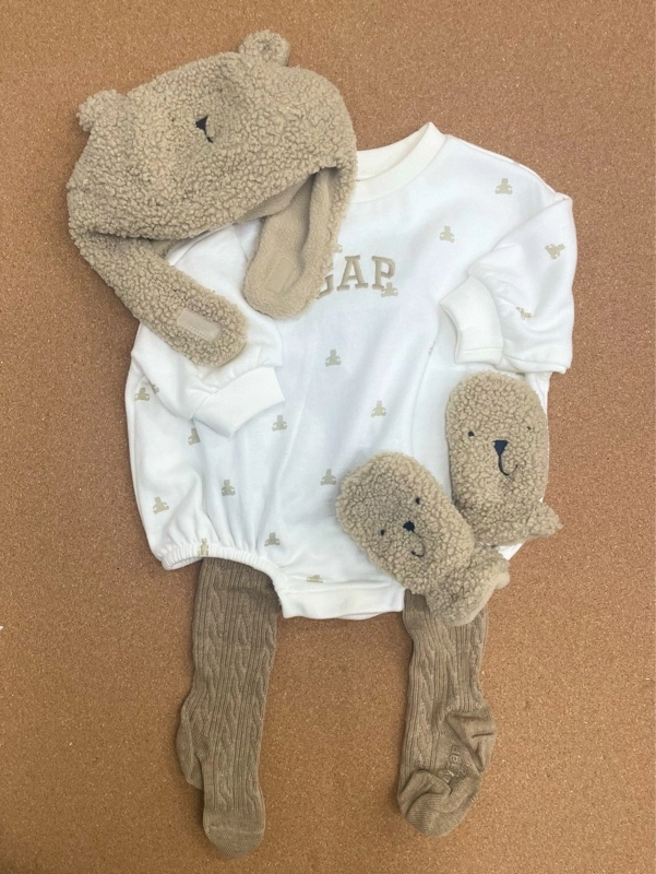 babygiftにおすすめ！くまさんコーデ