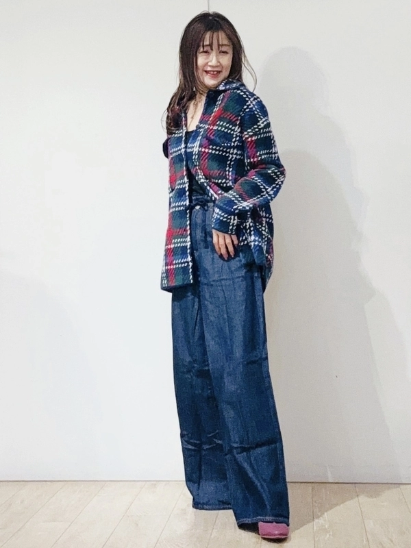 カシミアタッチ✖️ジャケット