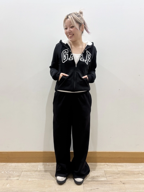 【new】裏ボアジップアップパーカー