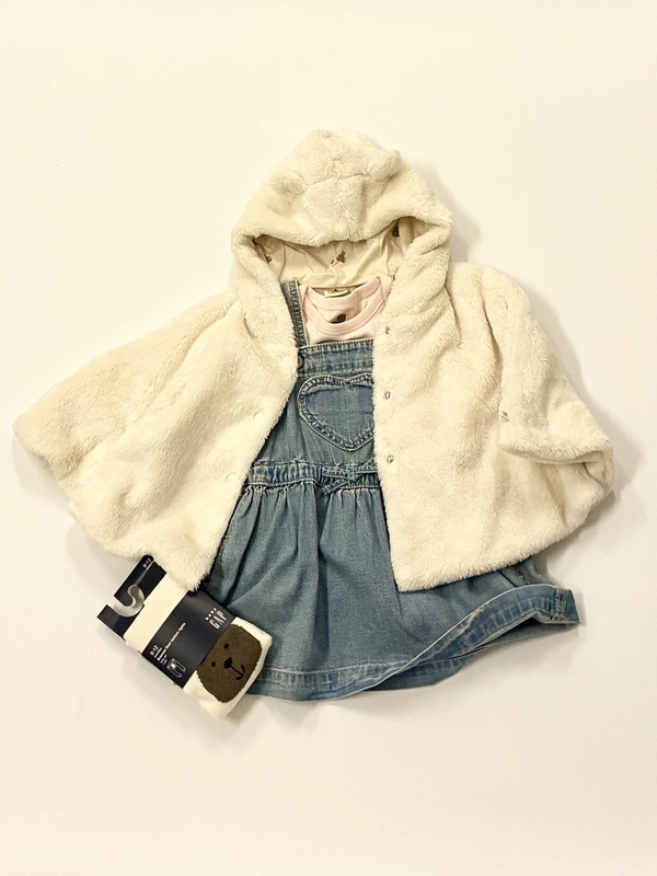 ふわふわ可愛いお出かけコーデ