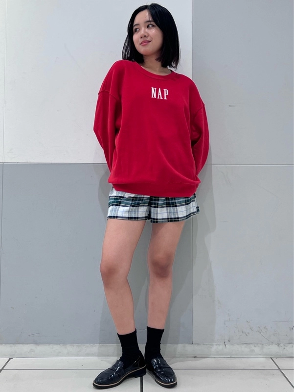 [NAPでリラックス]ロゴスウェット
