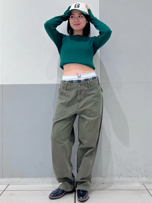 [ゆるっとがいい]バギーパンツ