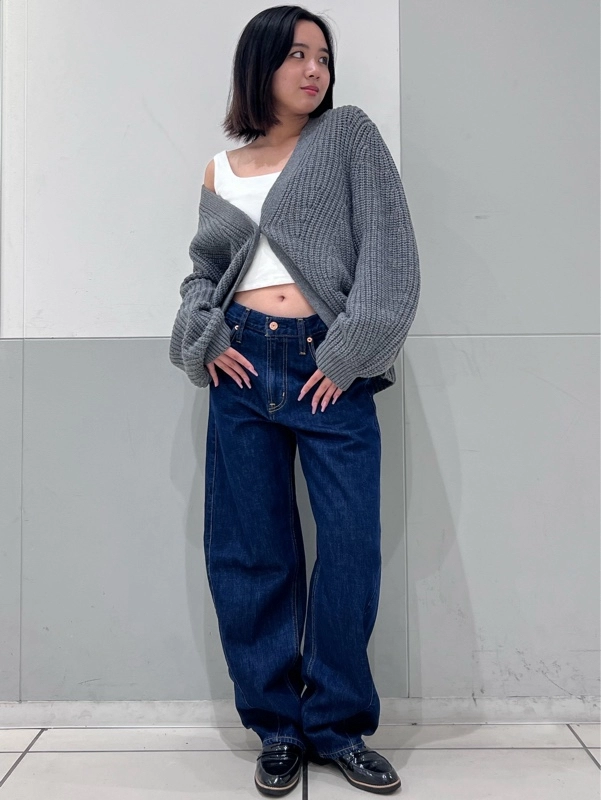 [ざっくり着たい]Vカーディガン