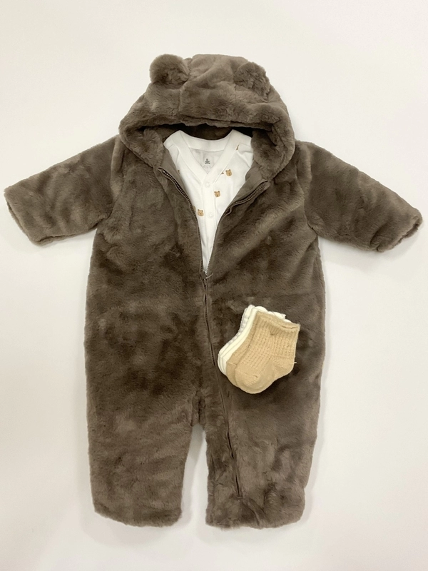 お出掛けくまさんコーデ☆