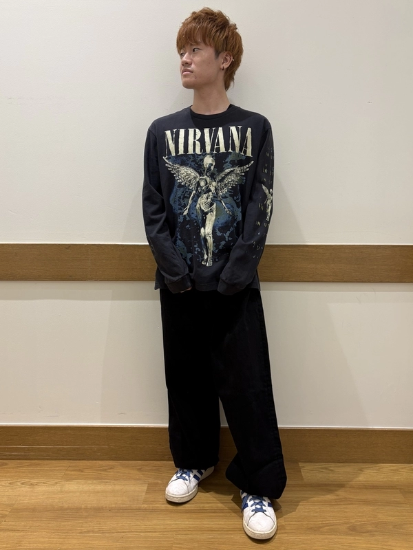 【新作】ミュージックシャツコーデ