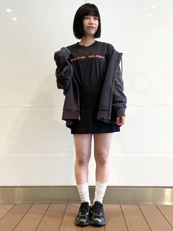 ミュージックTシャツ✖️スコート