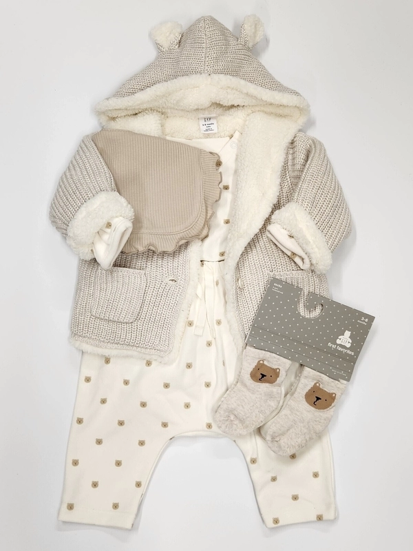 裏ボアカーディガンでブラナンコーデ!!