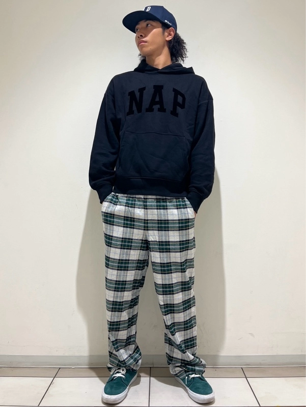 ラフな秋冬NAPコーデ
