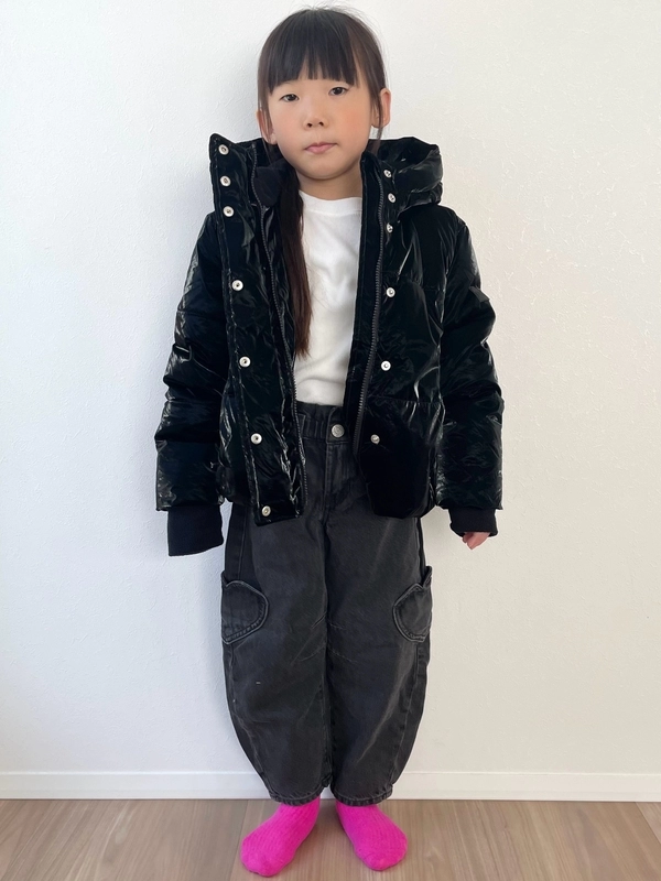 ブラック✖️ホワイト　大人顔負けコーデ˖*