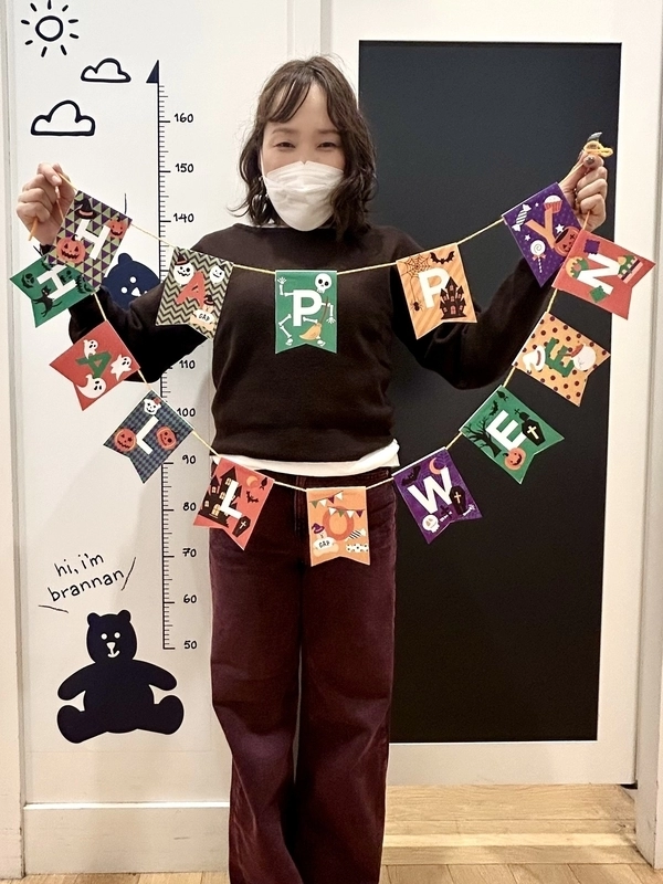 オリジナルハロウィンガーランドを作ろう！