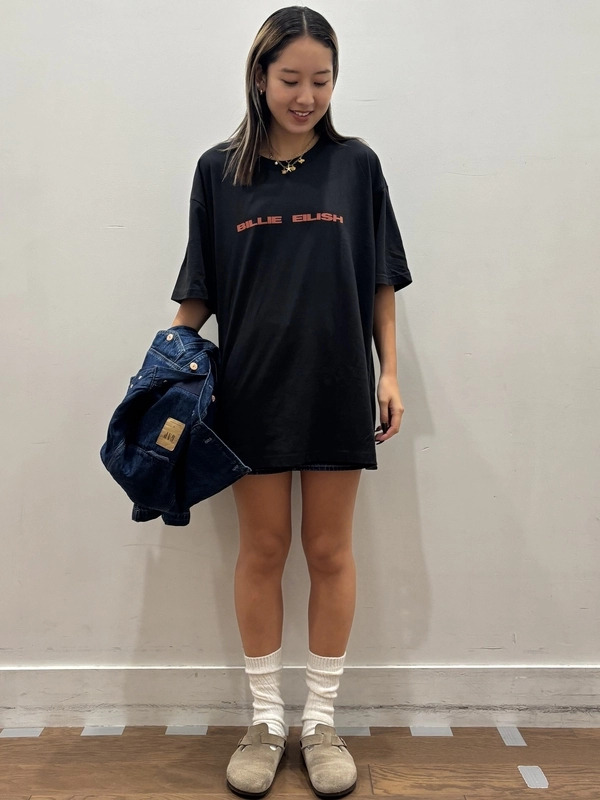 アーティストTシャツ【ビリー・アイリッシュ】