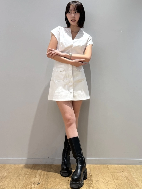 GAPSTUDIOのアイテムでオールホワイトコーデ♡