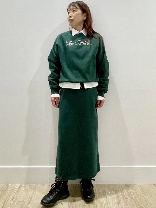 【GAPロゴスウェット】セットアップコーデ