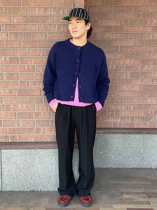 差し色ピンク