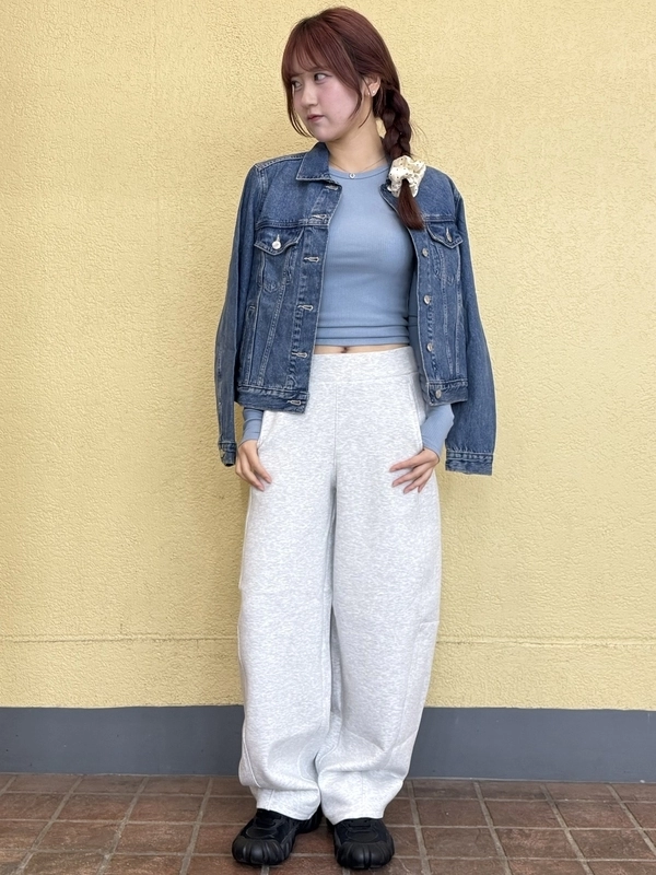 バレルスウェットで爽やかに