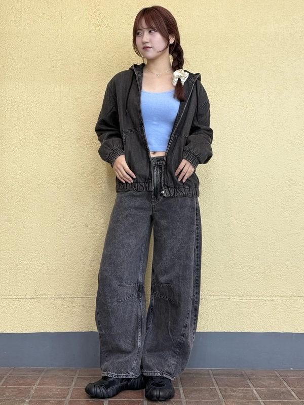 メンズアウターでセットアップ風