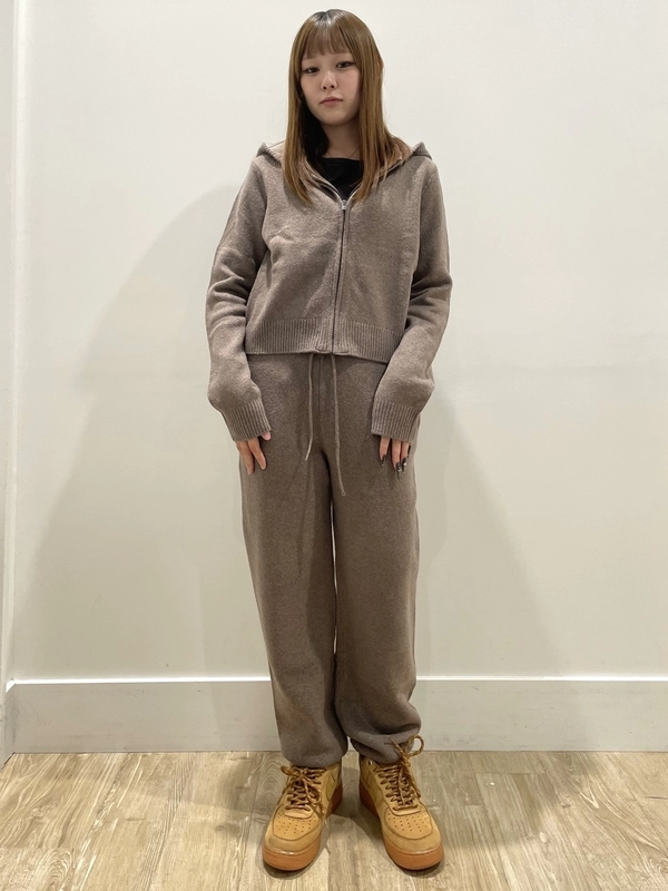 カシミヤタッチ★ニットセットアップ